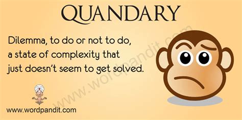 define quandary.